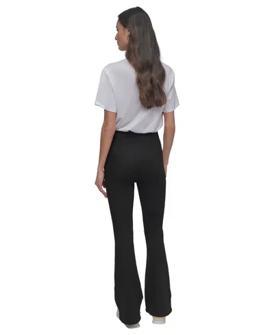 Dkny Jeans Petite High-rise Pull-on Flare Jeans
