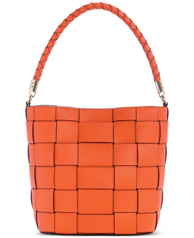 Guess Maylee Woven Bucket Bag