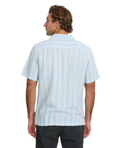 Quiksilver Nightfall Island Camp Shirt In Blue