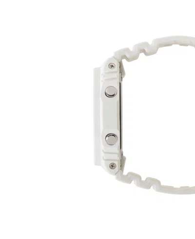 G-shock Men's White Resin Watch, 45.4mm In White