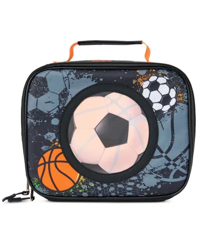 Inmocean Big Boys All-star Sports Backpack, Lunch Bag & Headphone Set