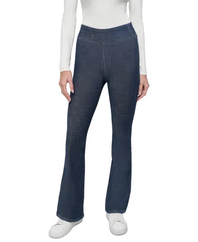 Dkny Jeans Petite High-rise Pull-on Flare Jeans