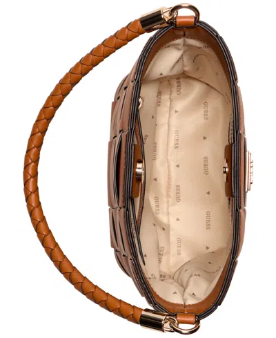 Guess Maylee Woven Bucket Bag