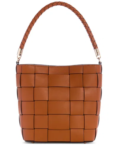 Guess Maylee Woven Bucket Bag