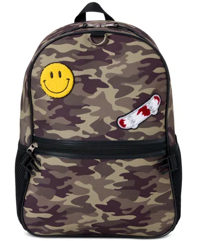 Inmocean Big Boys Camo Backpack, Lunch Bag & Headphone Set