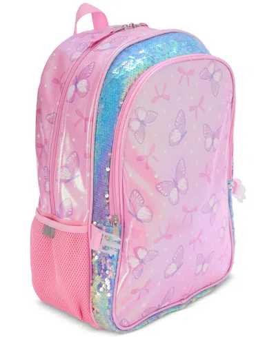 Inmocean Big Girls Butterfly Backpack, Keychain & Lunch Bag Set