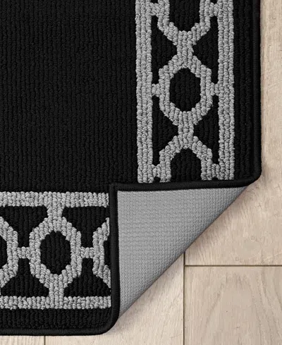 Jean Pierre Christine Trellis Border Tufted Runner Rug, 26" X 60"