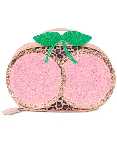 Inmocean Big Girls Cheetah And Patch Backpack, Keychain & Lunch Bag Set