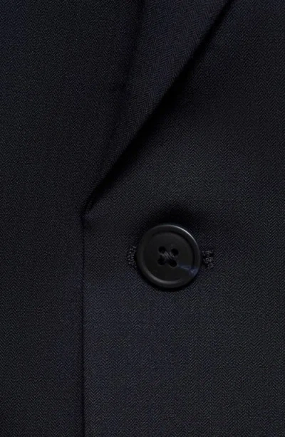 Mango Superslim Fit Stretch Sport Coat In Black