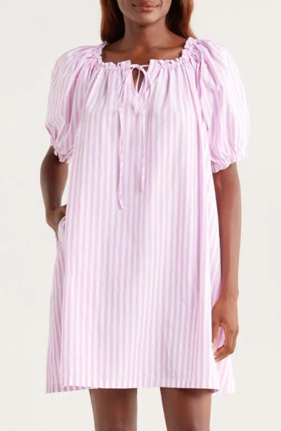 Nordstrom Tie Front Cotton Nightgown
