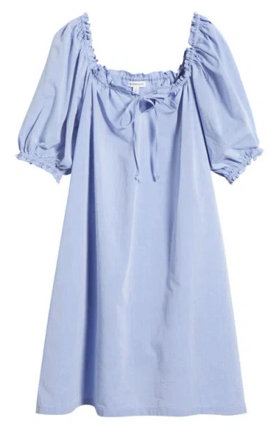 Nordstrom Tie Front Cotton Nightgown