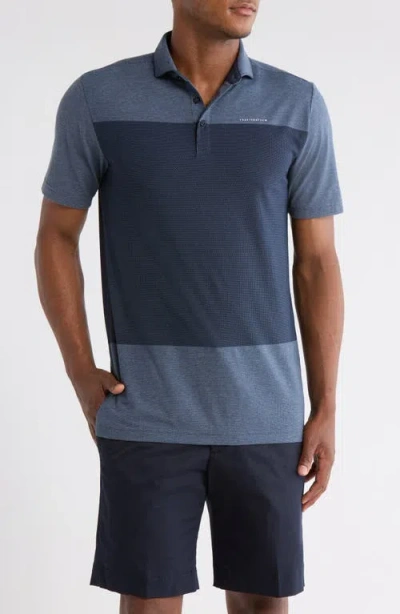 Travismathew Rudder Runner Polo In Blue