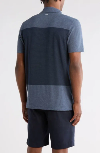 Travismathew Rudder Runner Polo In Blue