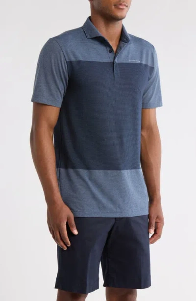 Travismathew Rudder Runner Polo In Blue