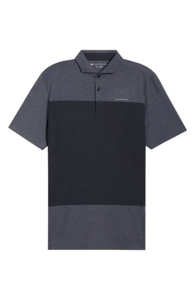 Travismathew Rudder Runner Polo In Blue