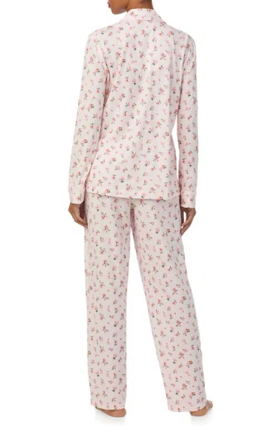 Ralph Lauren Lauren  Cotton Blend Floral Print Pajamas