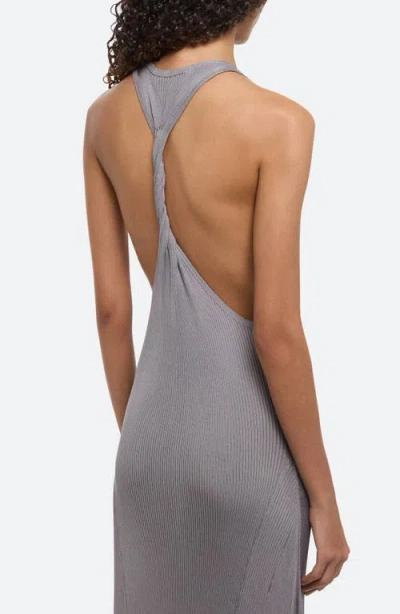 Helmut Lang Ribbed Twist Dress