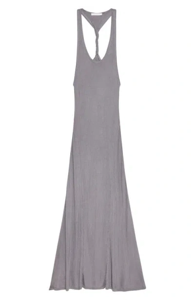 Helmut Lang Ribbed Twist Dress