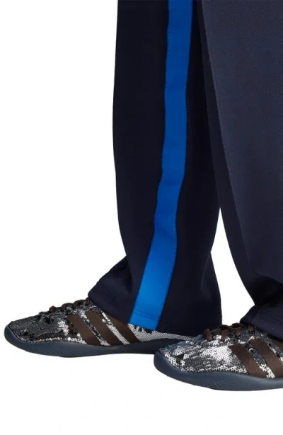 Adidas Originals Adidas X Wales Bonner Navy Blue Activewear Pants With Elasticized Waistband