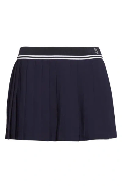 Sporty And Rich Sporty & Rich Abigail Logo Detail Miniskirt