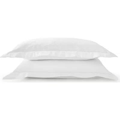 Christy Premium Luxury Sateen Cotton Oxford Style Pillow Sham Pairs