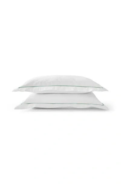 Christy Premium Luxury Sateen Cotton Oxford Style Pillow Sham Pairs
