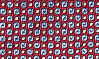 David Donahue Geometric Silk Tie