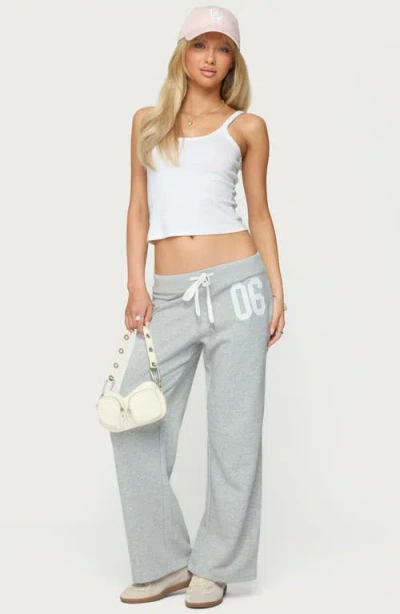 Edikted '06 Sweatpants In Gray