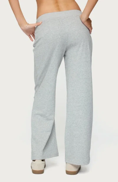 Edikted '06 Sweatpants In Gray