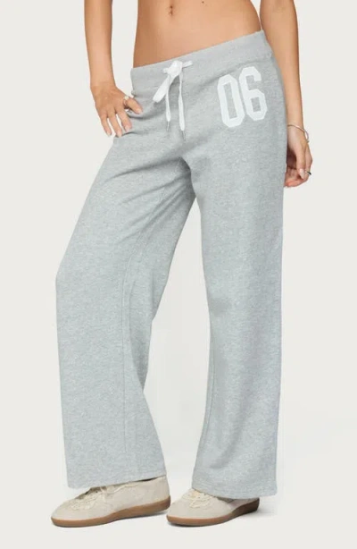 Edikted '06 Sweatpants In Gray