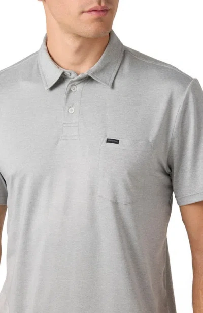 O'neill Trvlr Upf Performance Polo In Gray