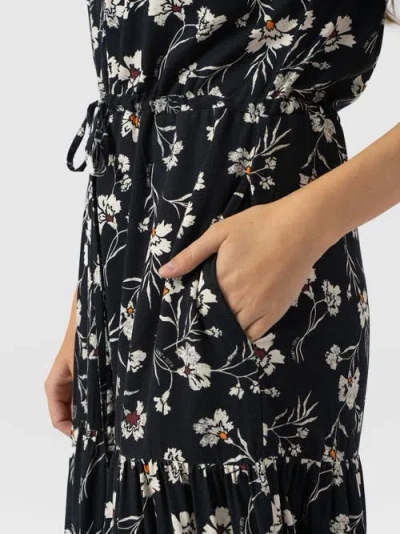 Saint + Sofia Olivia Zip Up Short Sleeve Dress