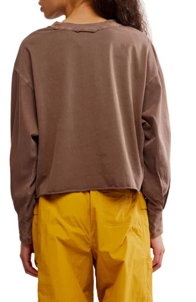 Free People Inspire Pullover In Brown