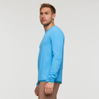 Cotopaxi Sombra Long-sleeve Sun Shirt In Blue