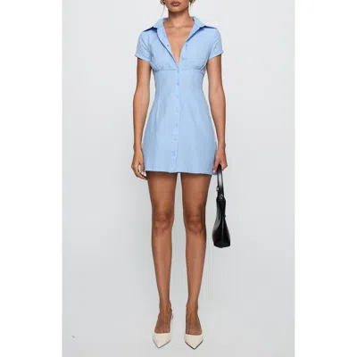 Princess Polly Motley Mini Dress In Blue