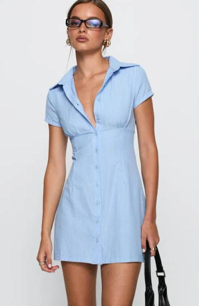 Princess Polly Motley Mini Dress In Blue