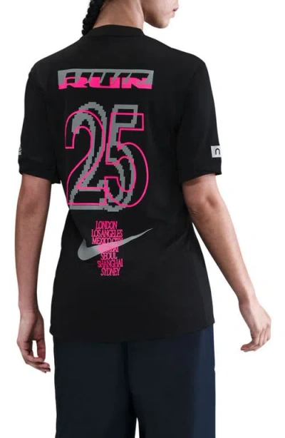 Nike Dri-fit Reflective Graphic Running T-shirt