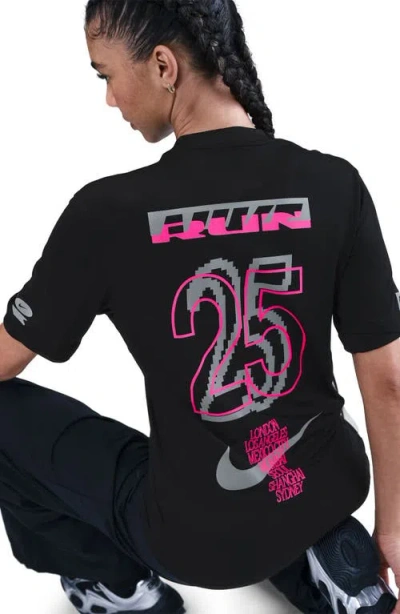Nike Dri-fit Reflective Graphic Running T-shirt