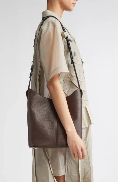 Maison Margiela Dress-age Leather Hobo Bag