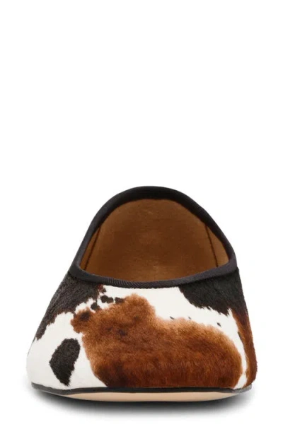 Steve Madden Pipa Ballet Flat In Animal Print