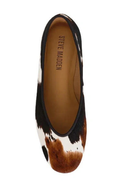 Steve Madden Pipa Ballet Flat In Animal Print