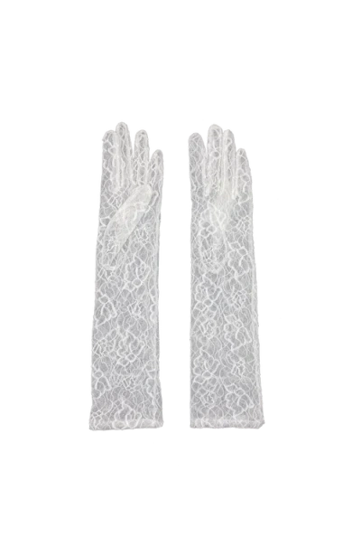 Agnelle Mid Length Lace Gloves