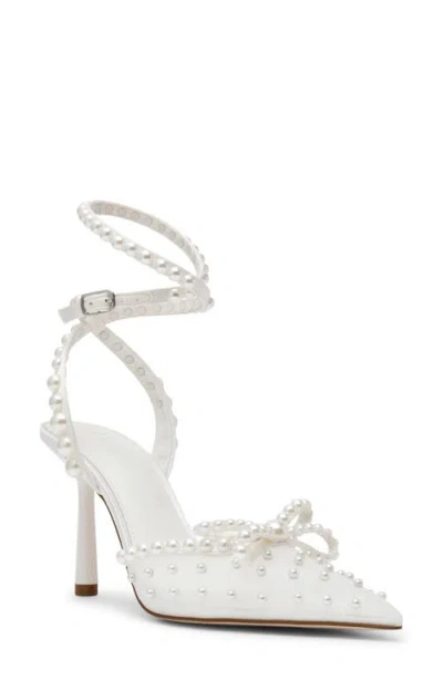 Steve Madden Val Ankle Wrap Pointed Toe Pump