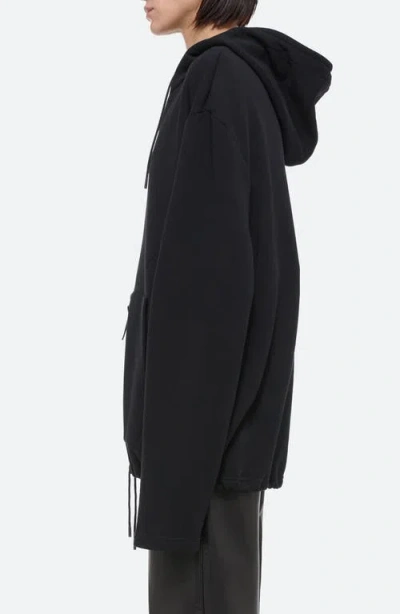 Helmut Lang Front Zip Organic Cotton Hoodie