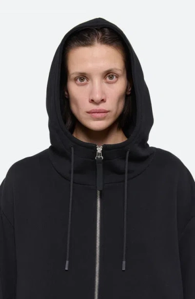 Helmut Lang Front Zip Organic Cotton Hoodie