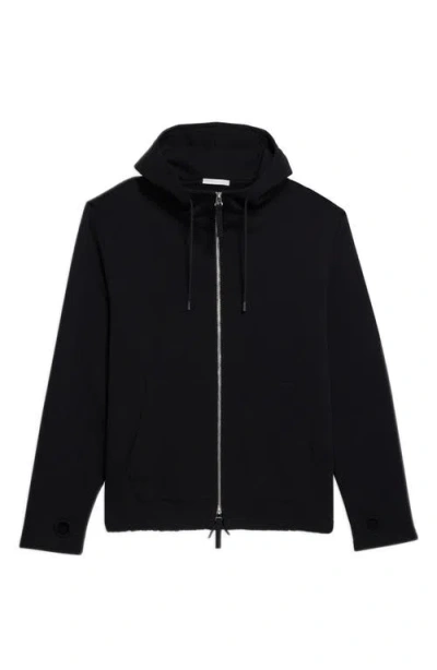 Helmut Lang Front Zip Organic Cotton Hoodie