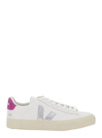 Veja Sneakers Campo Chromefree White Silver Ultraviolet