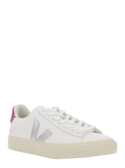 Veja Sneakers Campo Chromefree White Silver Ultraviolet