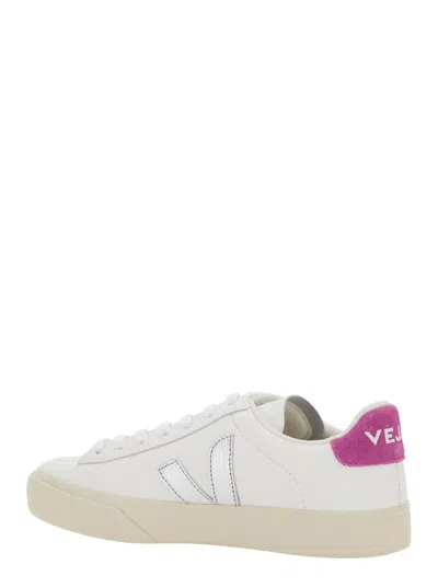 Veja Sneakers Campo Chromefree White Silver Ultraviolet