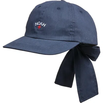 Noah Bow 6-panel Logo Embroidered Baseball Cap